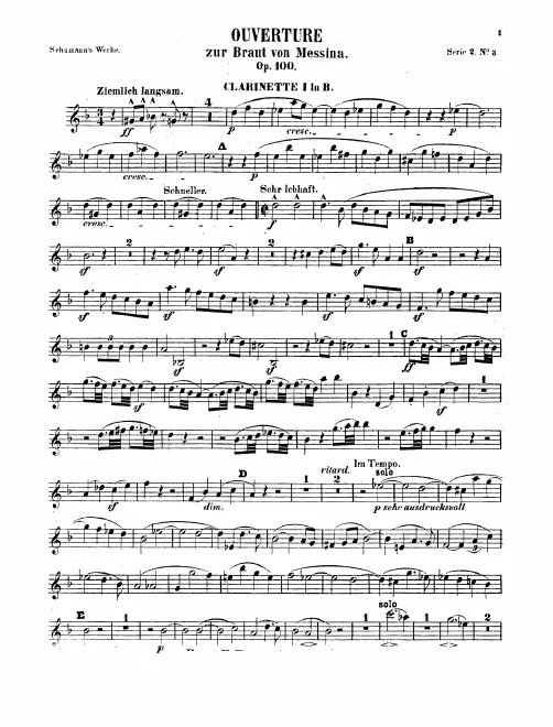 Clarinet 1, 2 (B♭)