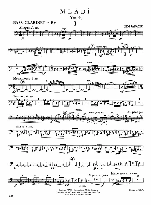 Bass Clarinet (B♭)