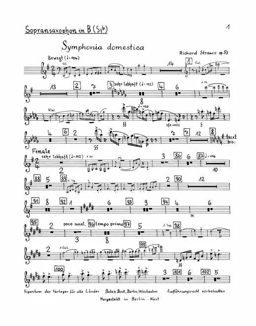 Soprano Saxophone (B♭)