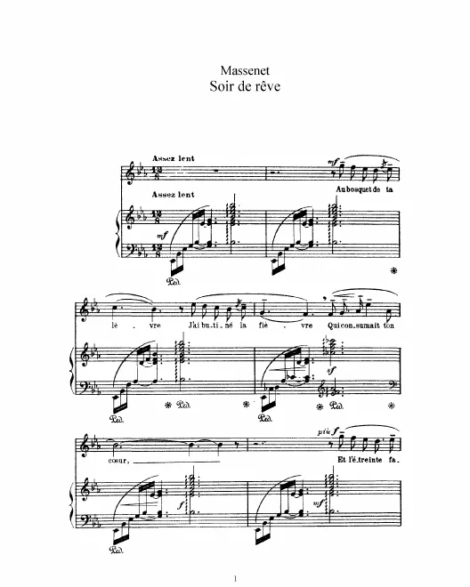 Complete Score (E Major: high voice)