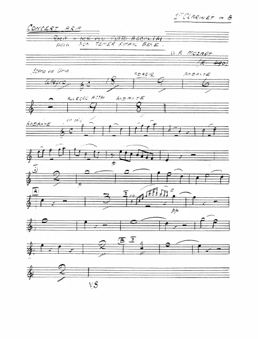 Clarinet 1 (A/B♭)