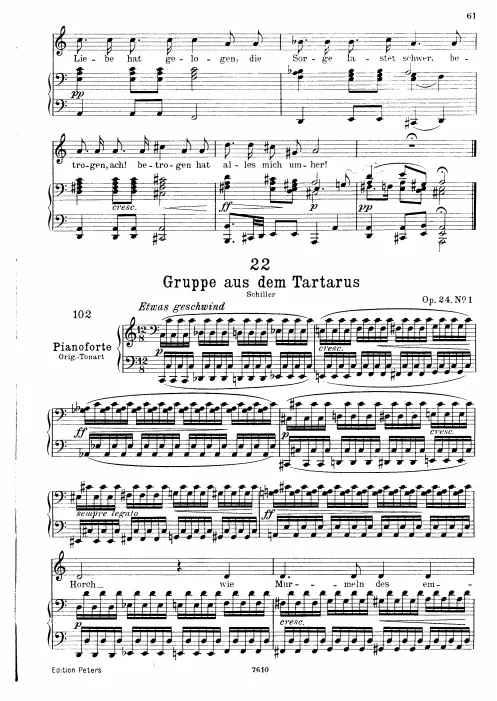 Complete Score (Original key, C major)