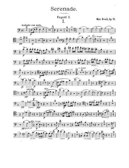 Bassoon 1, 2