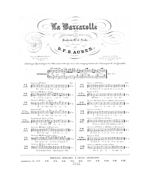 No.11bis, Romance (extraite du No.11): "Le matin j'y rêve"