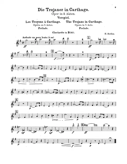 Clarinet, Bass Clarinet (B♭)