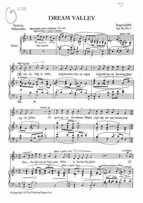 Complete Score (F major, medium voice)