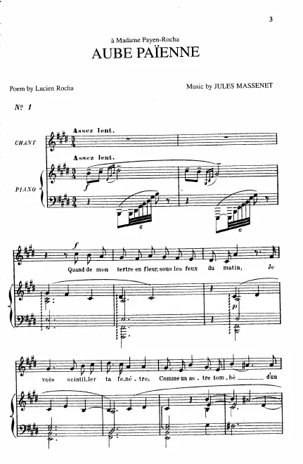 Complete Score (E Major: medium voice)