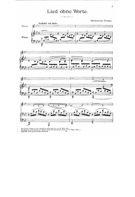 11. Mendelssohn: Songs without Words