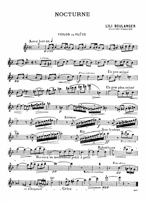 Complete Score and Violin Part