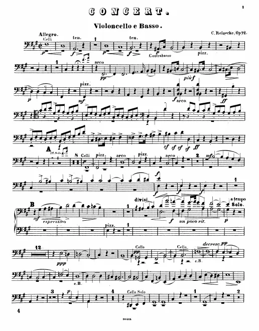 Cellos and Basses