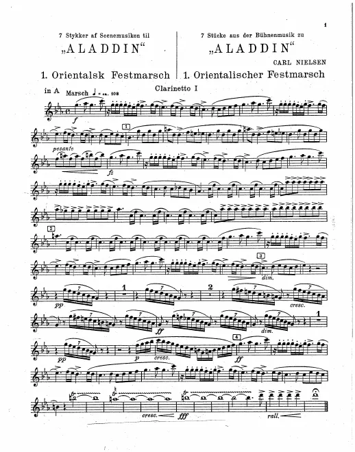 Clarinet 1 (B♭/A)