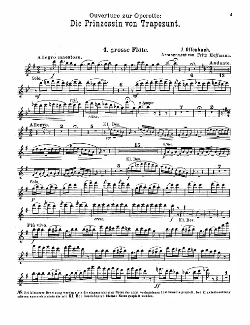 Flute 1, 2/Piccolo