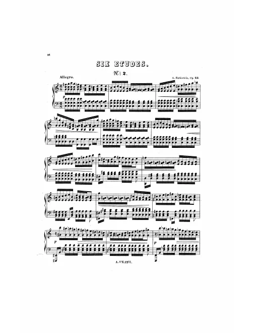 2. Etude in