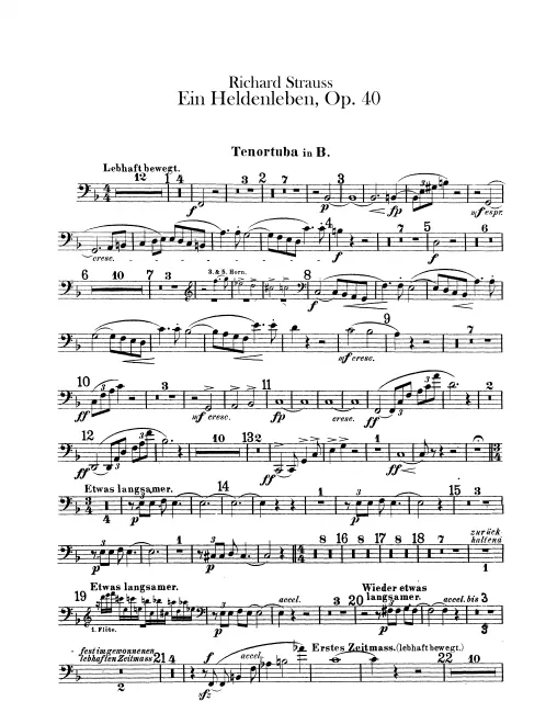 Tenor Tuba (Euphonium) (B♭)