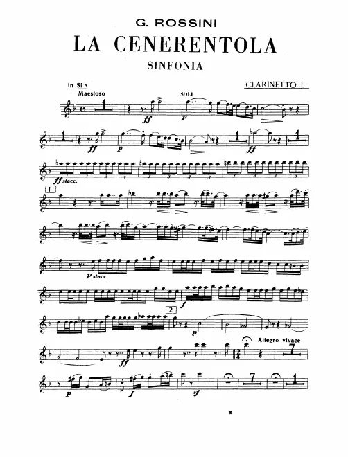 Clarinet 1 (B♭)