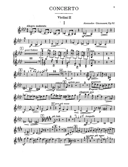 Violins II