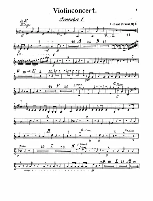 Trumpet 1, 2 (F/E♭/D)