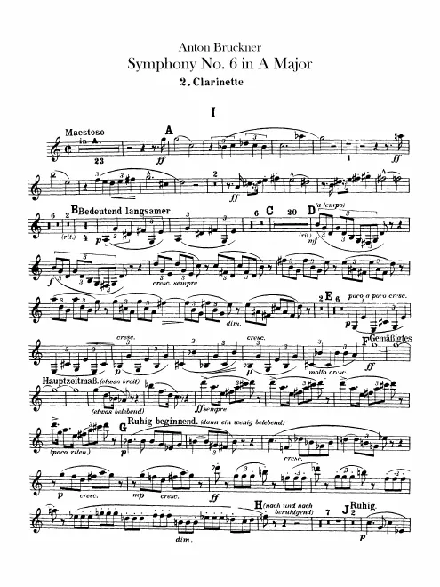 Clarinet 2 (A/B♭)