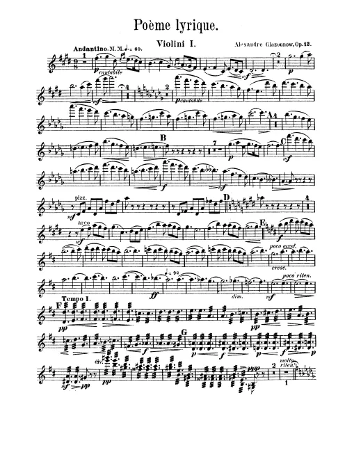 Violins I
