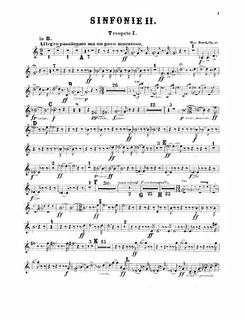Trumpet 1, 2 (E♭)