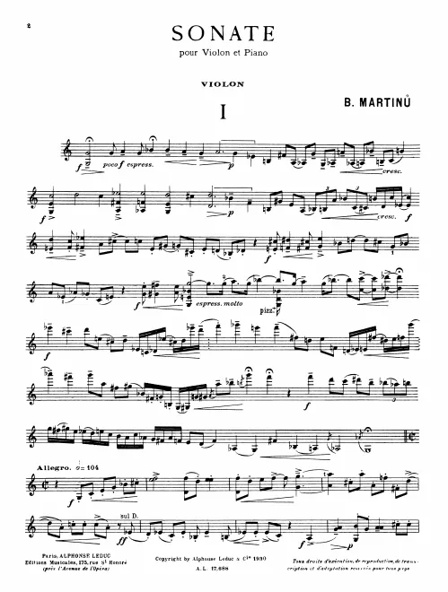 Complete Score and Part
