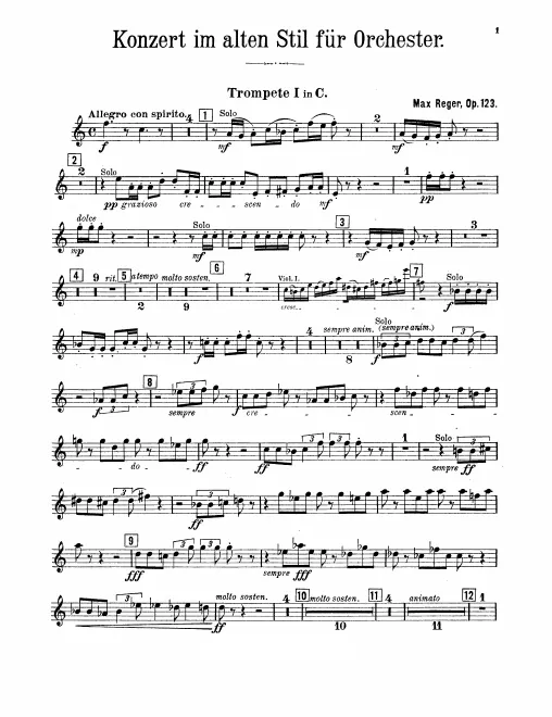 Trumpet 1, 2, 3 (C)