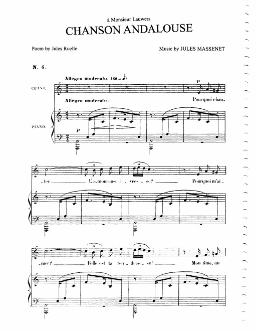 Complete score (A minor: medium voice and piano)
