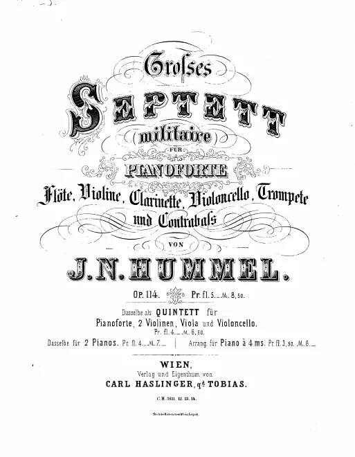 Complete Score and Parts (Bar Numbers)