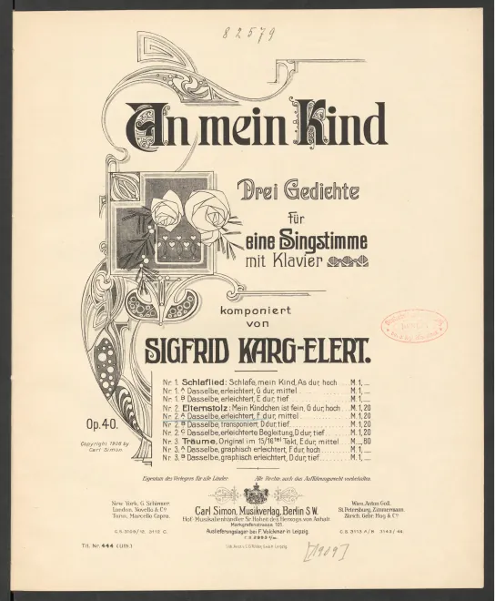2A. Mein Kindchen ist fein