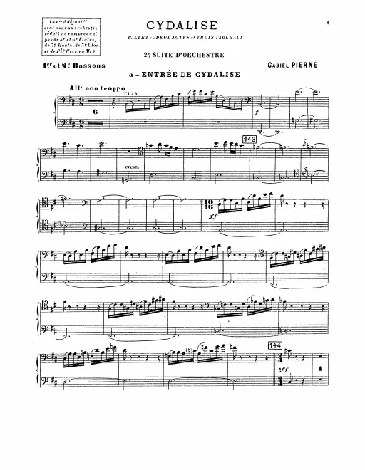 Bassoon 1/2, 3, Contrabassoon