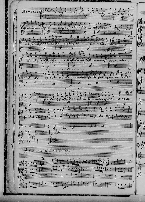 Overture, Chor, Recitativ