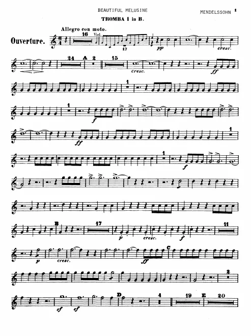 Trumpet 1 (B♭)