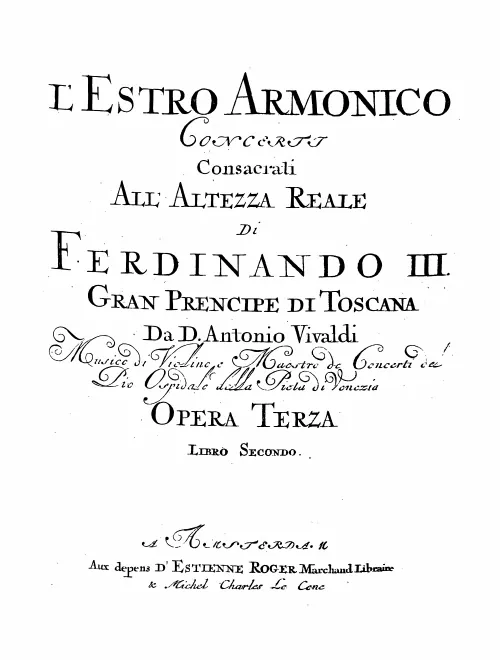 Violins I (concertato e ripieno)