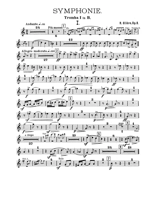 Trumpet 1, 2 (B♭)