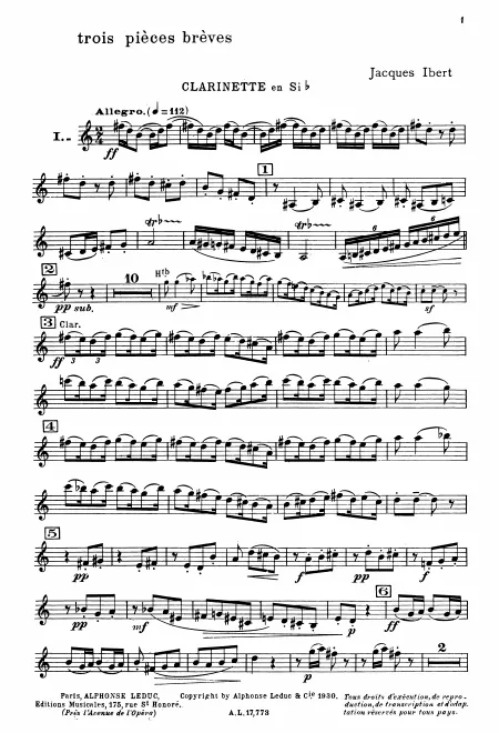 Clarinet (B♭)