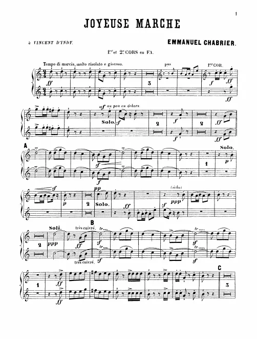 Horn 1/2,3/4 (F)