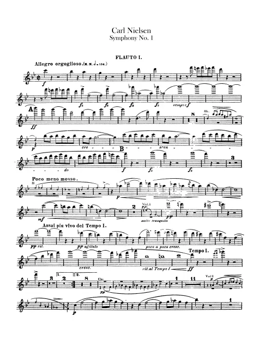 Flute 1/Piccolo, 2, 3