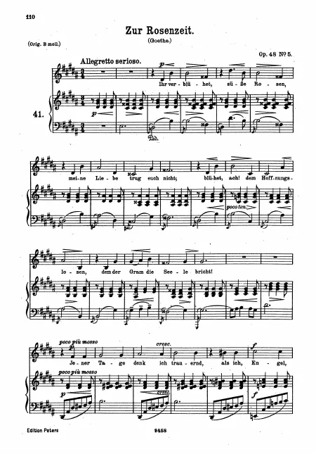 Complete Score (low key, G♯ minor)