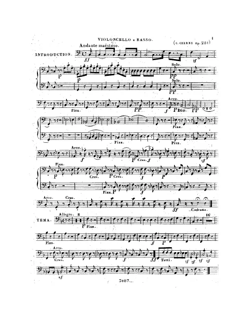 Cellos/Basses
