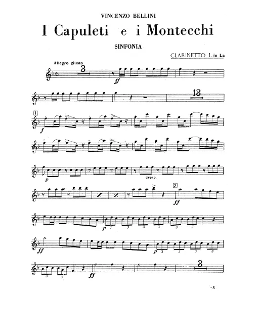 Clarinet 1 (A)