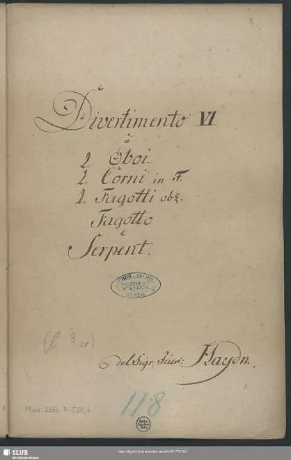 Divertimento in F major, Hob.II:44