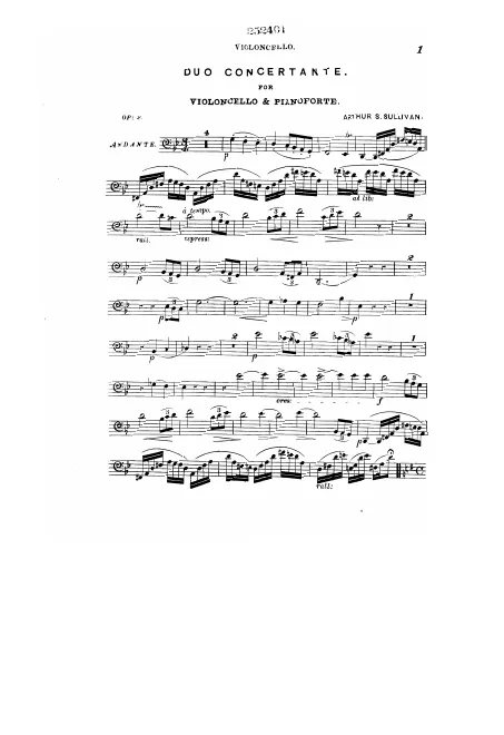 Cello Part