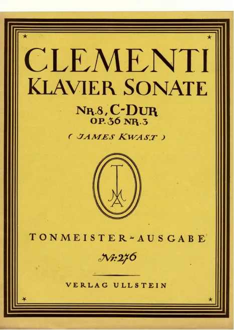 3. Sonatina in C major