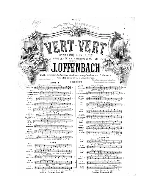 No.7 ter , Couplets: "J'ai parcouru toute la France" (Act II, No.7c), D major