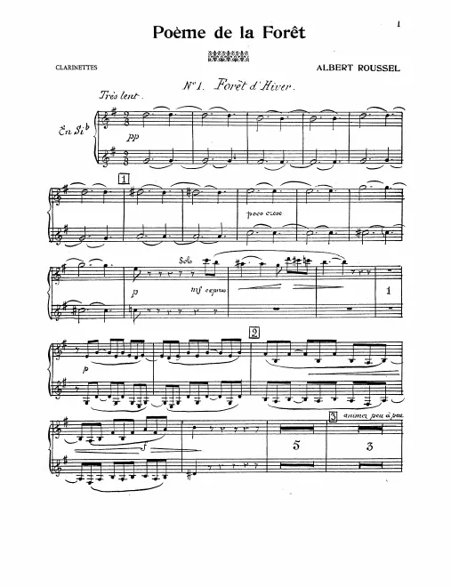 Clarinet 1/2 (B)
