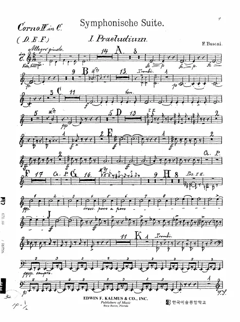 Horn 4 (C/D/E/F)
