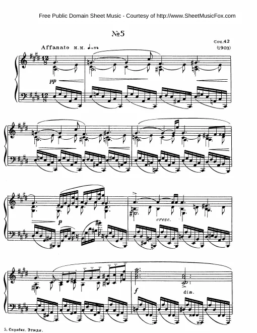 5. Etude in
