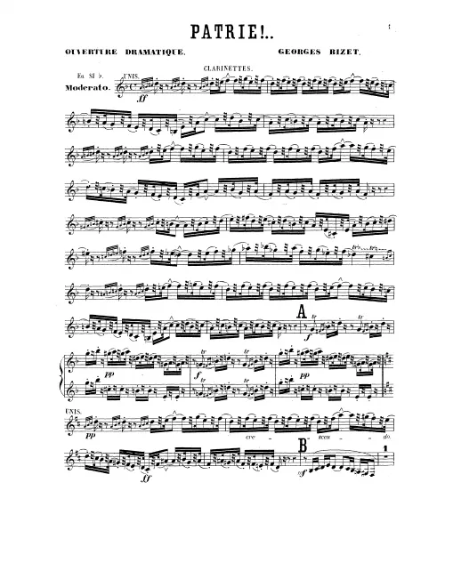 Clarinet 1/2 (A/B♭)