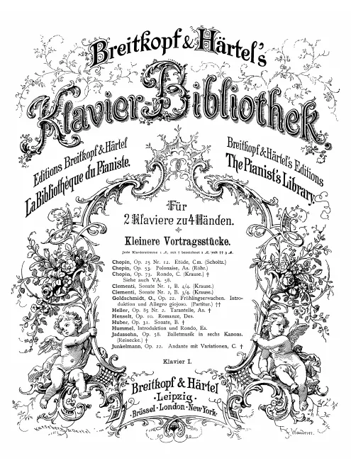 Duet in B♭ major (Piano 1)
