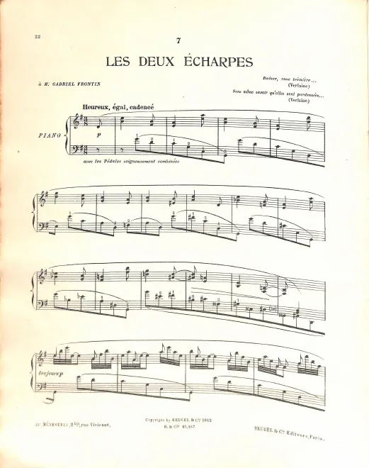 7. Les Deux Echarpes